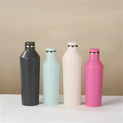 زجاجة النبيذ ذات الفم الضيق من الفولاذ المقاوم للصدأ